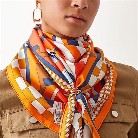 tie hermes scarf video|wearing a hermes scarf.